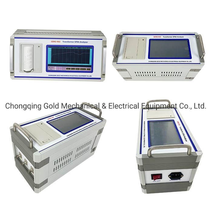 Portable Sfra Analyzer Sfra Transformer Sweep Frequency Response Analysis for Power Transformer Test