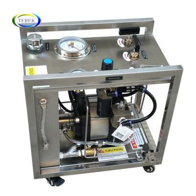 Terek Brand 10bar-4000bar Hydraulic Pump Test Bench Similar Haskel Test Pump