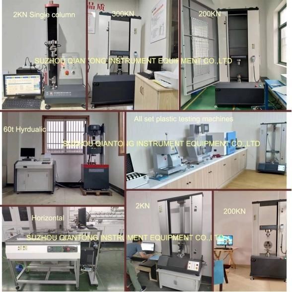 200kn Laboratory Rubber Tester & Plastic Universal Tensile Testing Lab Test Equipment