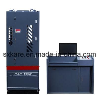 Computerized Electro-Hydraulic Type Servo Universal Testing Machine (WAW-600B)