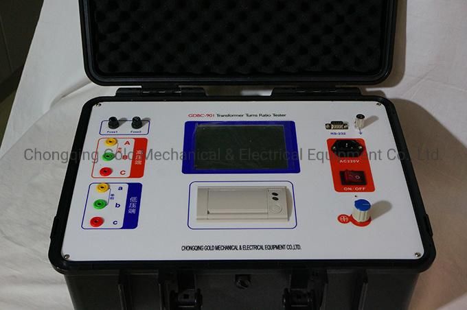 Portable Transformer Turn Ratio Tester / TTR Meter Analyzer