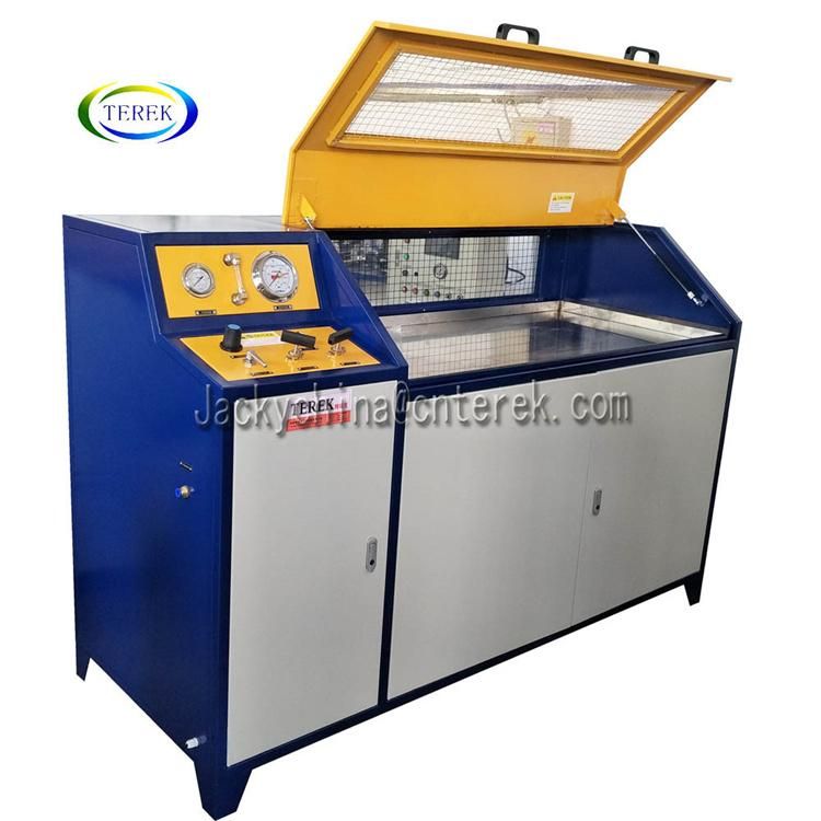 Terek Water Hydraulic Test Bench for Plastic Pipe, Fire Pipe, Extinguisher Hydrostatic Pressure Testing