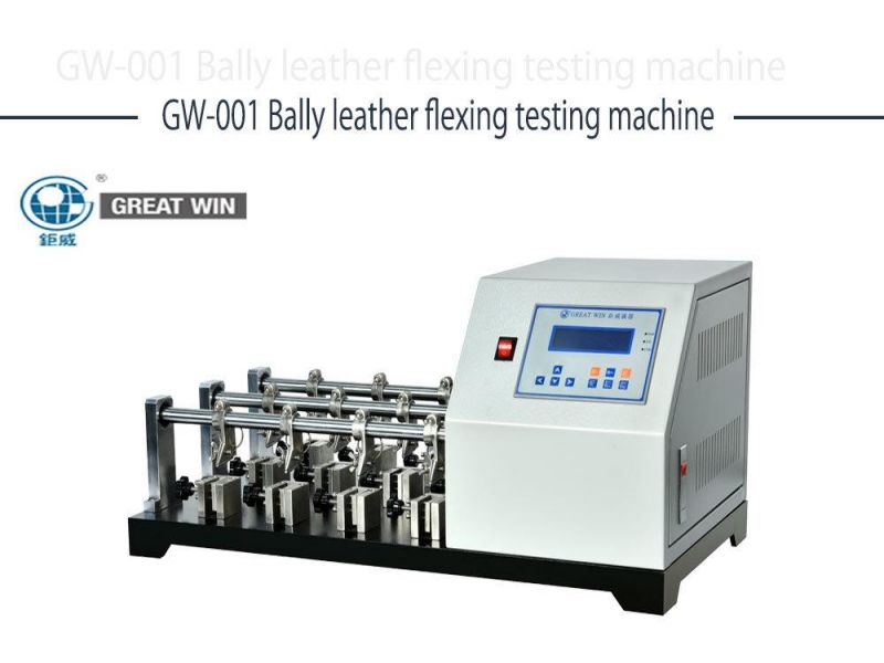 Satra TM55 Professional High Quality Bally Leather Flexometer Flexing Resistance Test Machine (GW-001)