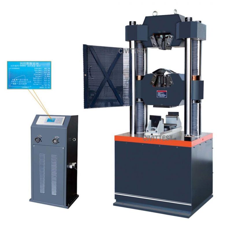 Digital Display Steel Tensile Six Column Hydraulic Universal Testing Machine