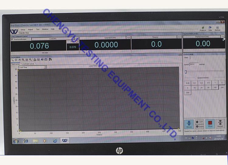 Wdw-100e Factory Direct Microcomputer Controlled Electronic Universal Tensile Testing Machine