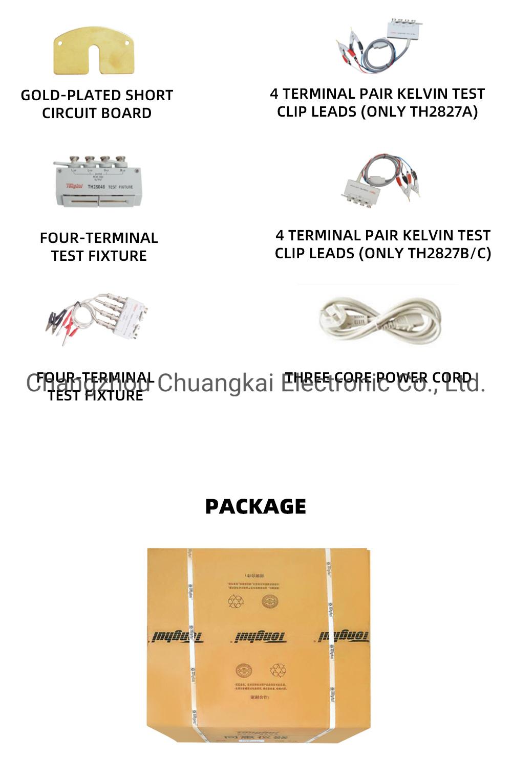 Th2827b 500kHz Precision Lcr Meter with List Sweep Function