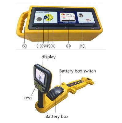 Cable Fault Pipeline Locator Pathfinder Route Tracer Underground Metal Detector