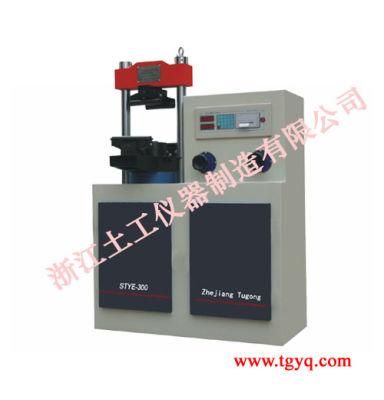 Electro-Hydraulic Flexural and Compression Testing Machine