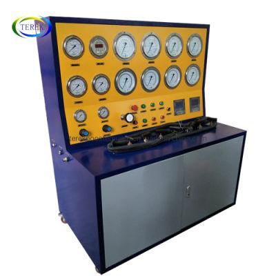 Terek Brand High Pressure Air Driven Valve Test Bench for Sale Hydrostatic Testing Machine