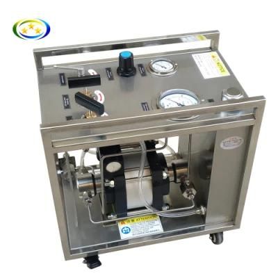 Terek Pneumatic 10-4000bar High Pressure Liquid Booster Pump Valve Cylinder Hydro Test Bench