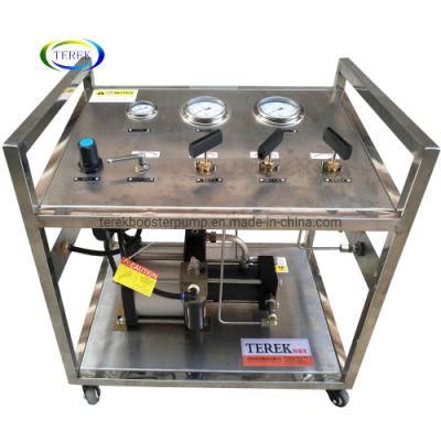 Terek Brand Best Price 560 Bar Pneumatic Gas Booster System for CNG Refilling