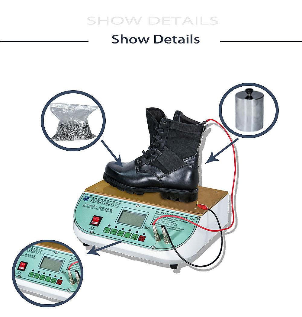 Shoese Anti-Static Electrical Testing Machine/Equipment (GW-023C)