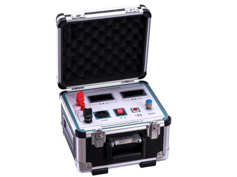 100A 200A Digital Loop Resistance Meter Micro Ohm Meter Contact Resistance Tester