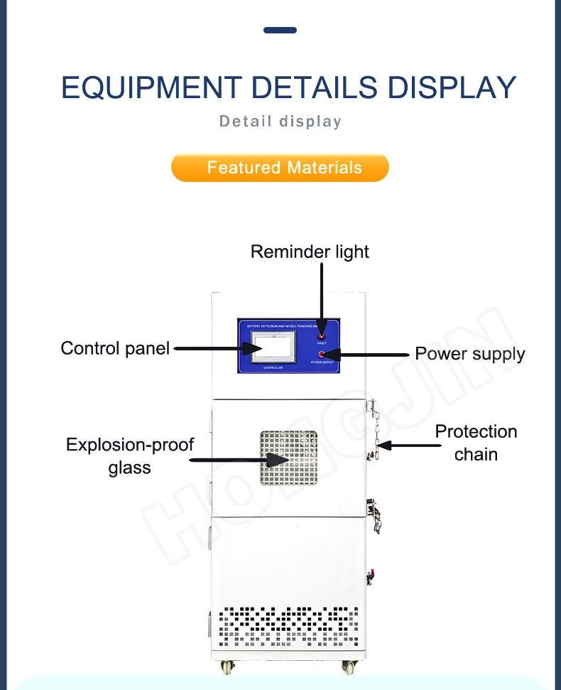 Battery Safety Testing Equipment Battery Nail Penetration and Crush Tester