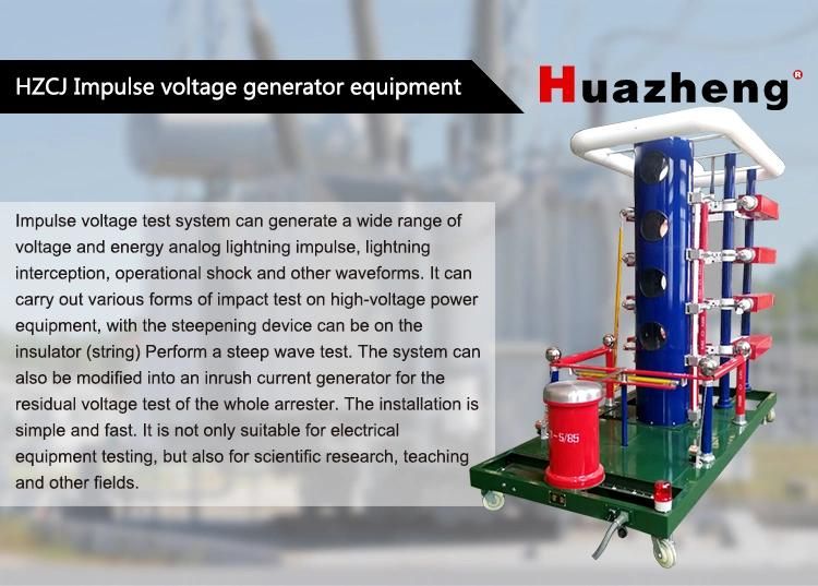 1000kv-50kj Impulse Voltage Test Device for High Voltage Power Equipment