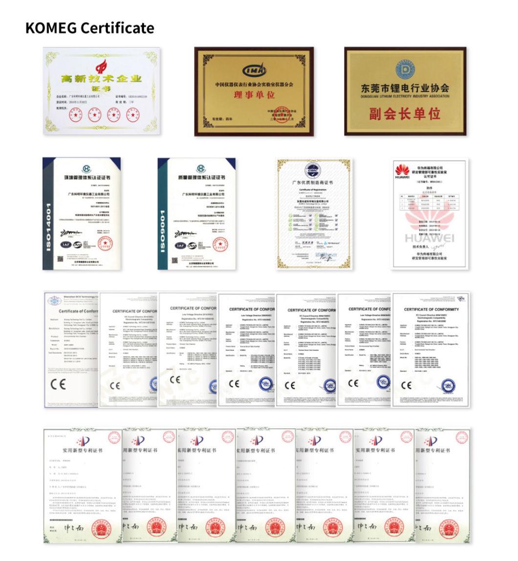 Komeg Brand Constant Temp. and Humidity Testing Equipment