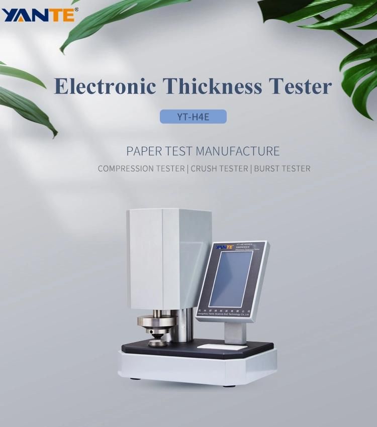 High Precision Digital Thickness Tester/Testing Equipment for Paper/Tissue/Cardboard/Film/Fabric