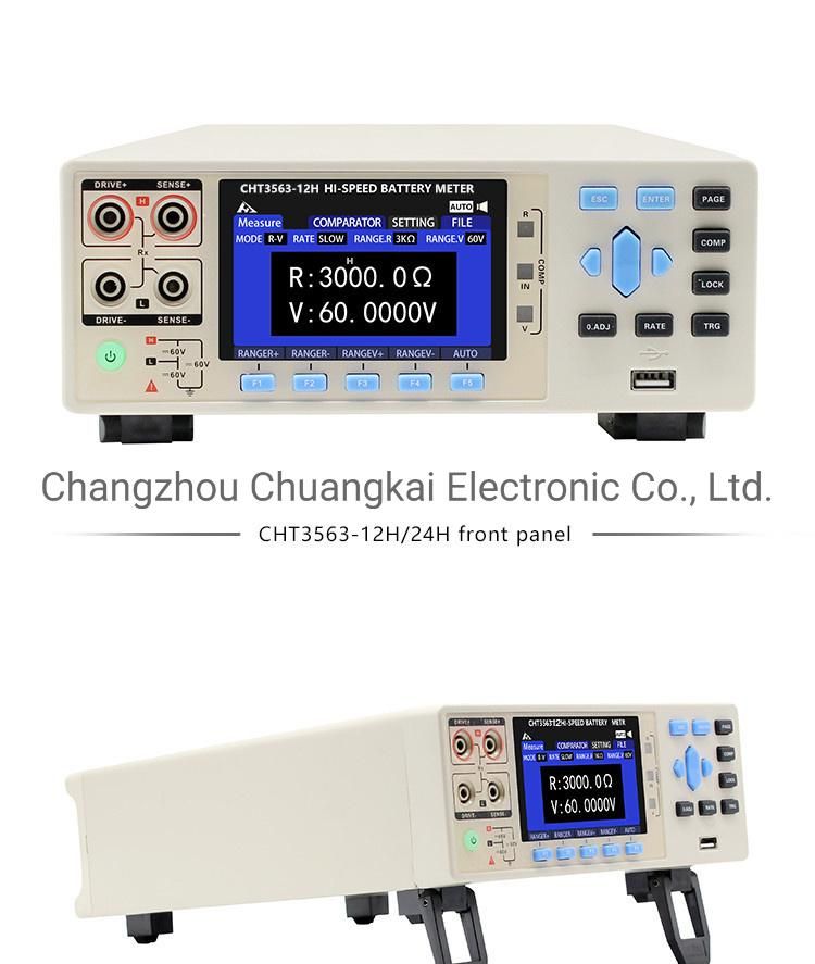 Cht3563-12h Hybrid Car Battery Tester Measure 12 Channels Batteries