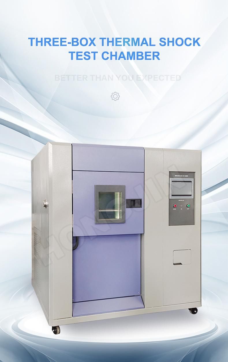Laboratory Environmental Programmable Temperature Test Cold Hot Shock Testing Equipment