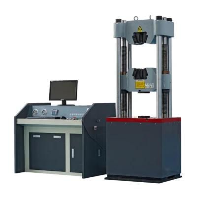High-Precision Wew-600d Computer-Controlled Electro-Hydraulic Servo Tensile Testing Machine for Laboratory