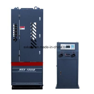 Digital Display Hydraulic Universal Material Testing Machine (WES-1000B)