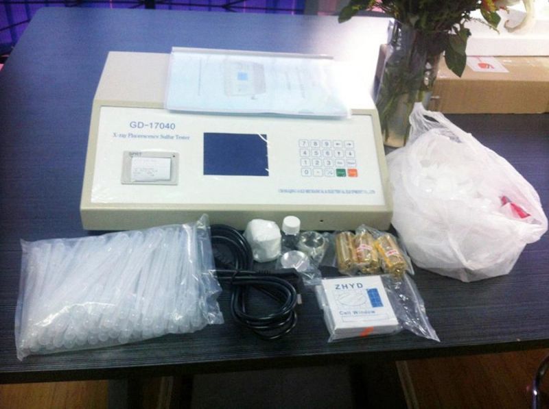 ASTM D4294 Gd-17040 X-ray Fluorescence Sulfur Content Tester / Oil Automatic Sulfur Analyzer