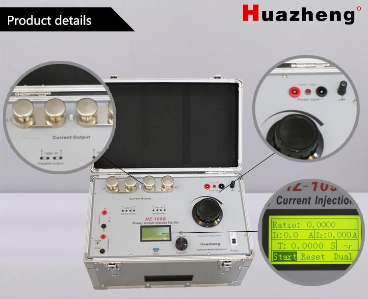 1000A Digital Primary Injection Test Kit of Current Transformer CT