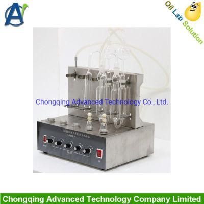 Manual ASTM D1266 Lamp Method Sulphur Content Test Device