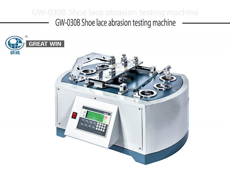 Shoes Lace and Eyelets Abrasion Resistance Testing Machine/Equipment (GW-030)