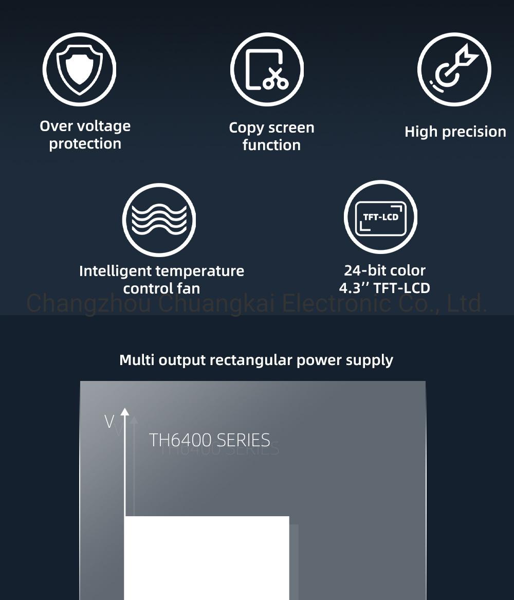 Th6402b Quadruple Programmable DC Power Supply Power Source