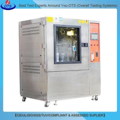 Climate Simulation waterproof Test Equipment Rain Spray Chamber for Ipx3 Ipx4 Test