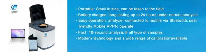 Nir Grain Protein Moisture Complete Oil Content Animal Feed Analyzer