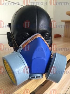 Silico Gel Material Antigas Mask Headform
