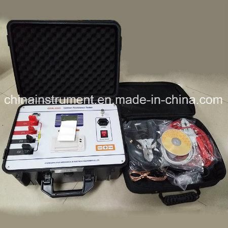 Gdhl-200 High-Voltage Circuit Breaker Contact Resistance Tester