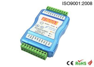 Two/Four-Channel 0-5V/4-20mA to RS232/RS485 Converter with LED Display