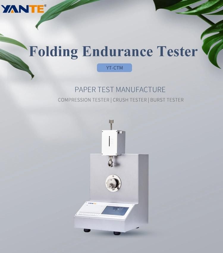 Yt-Ctm High Quality Lab Equipment Mit Paper Folding Endurance Tester
