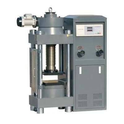 Digital Display Compression Testing Machine 2000kn with Motor Yield