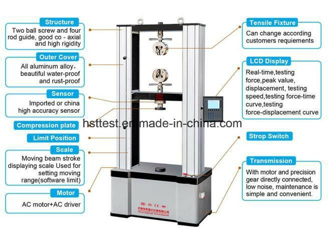 100kn Digital Display Universal Tensile Test Equipment (WDS-100)