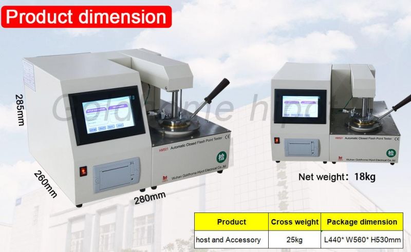 Fully Automatic ASTM D93 Pensky-Martens Portable Oil Closed Cup Flash Point Test Set Oil Closed Cup Flash & Fire Point Analyzer Tester Equipment