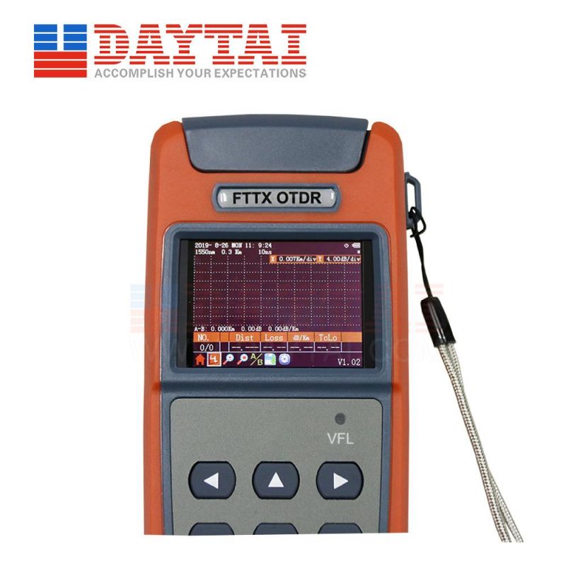 High Quality Mini OTDR-60km-22dB (DT-7305A) Pon OTDR