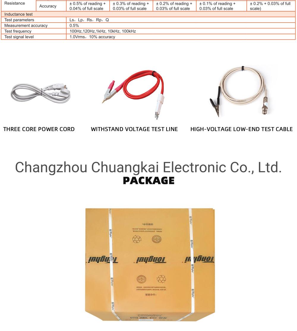 Th9520 Output Power AC: 500va; DC: 120va Winding Component Est Tester