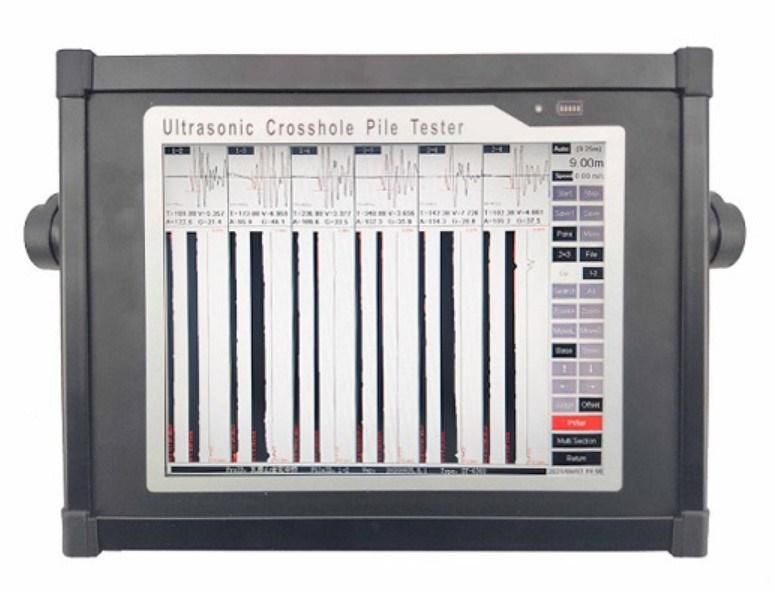 ASTM Standard High Strain Dynamic Pile Tester for Deep Foundation Testing