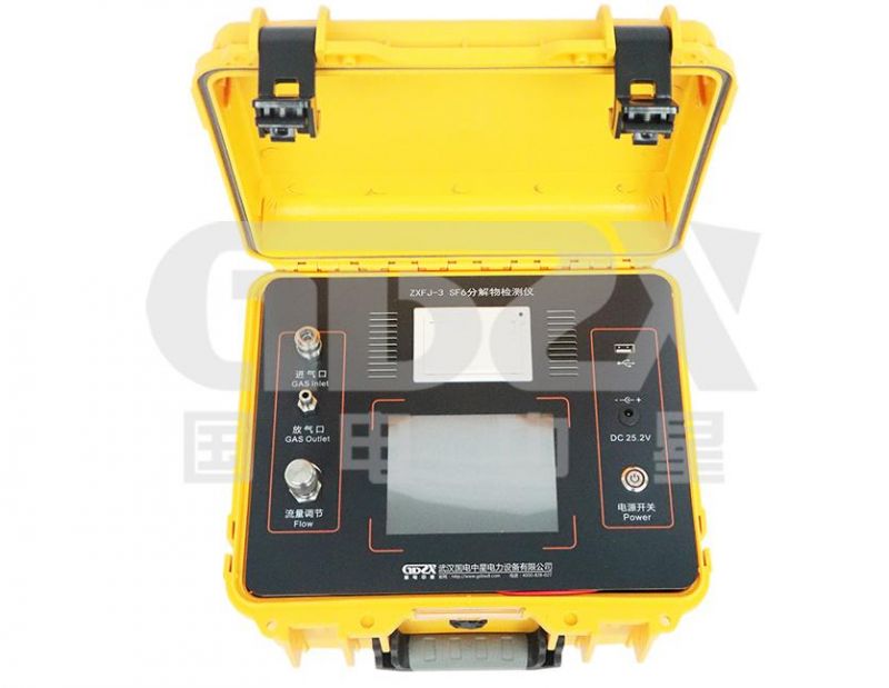 Multifunctio Portable High Sensitive SF6 Decomposition Tester SO2 H2S CO