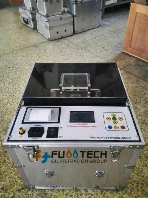 Portable Microcomputer 80kv Insulation Oil Dielectric Strength Tester for Transformer Oil Testing