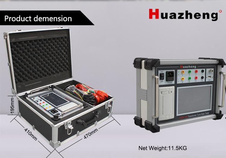 Low Cost Price 0.8-20000 Automatic Digital TTR Meter Portable Three Phase Transformer Turns Ratio Tester