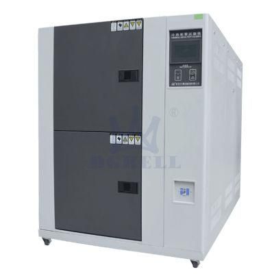 High-Low Temperature Shock Test Chamber Charpy Impact Testing Chamber Two Zone Thermal Shock Test Machine