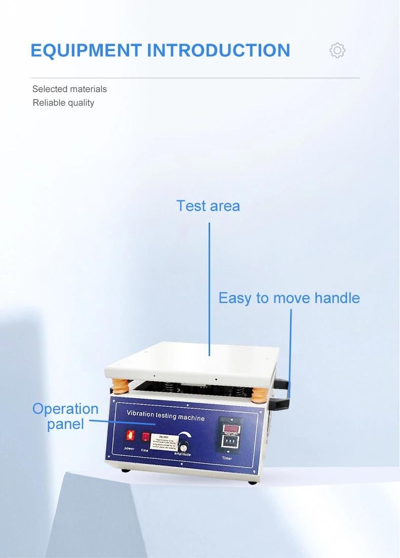 Power Frequency Battery Vibration Test Bench Shaker Vertical Vibration Test Machine