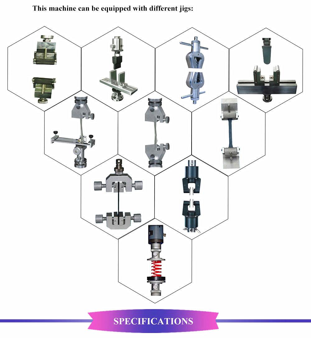 20kn Corrugated Carton Compression Tester and Rubber Tensile Testing Machine