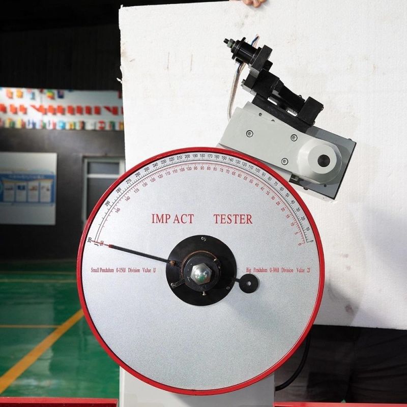 Computer Controlled Charpy Hammer Impact Testing Machine for Metal Plastic Test with Specimen Notch Maker