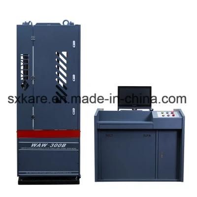 Computerized Electro-Hydraulic Type Servo Universal Testing Machine (WAW-300B)